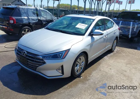 2020 Hyundai Elantra Value Edition из США, поврежденный, VIN 5NPD84LF1LH499853